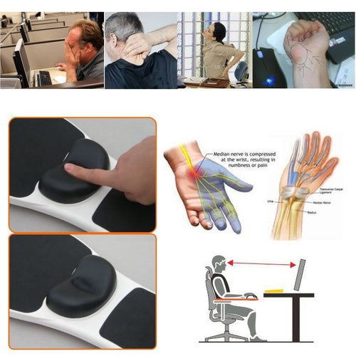 Human Engineering Arm Rest Mouse Pad